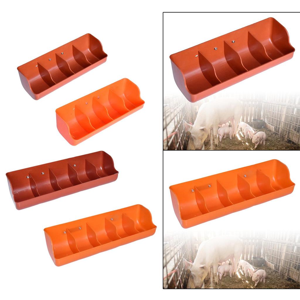 Piglet Feeding Trough Troughs Container Dishes Watering Basin Pig Feeding Tray Animal Husbandry Supplies