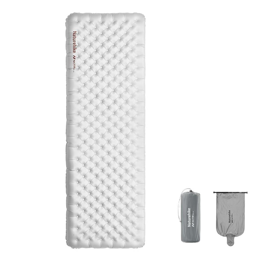 Naturehike High R Value Air Camping Inflator Comfortable To Sleep Portable Bag Single Sleeping Disaster Car Sleeping Mountain Can Also Be Used As a