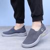 Shoes Men's Spring and Autumn New Casual Cloth Shoes Soft Sole Breathable Trend Dad Shoes Light One Pedal Walking Shoes Single Shoes