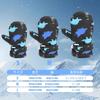 Tidyworm Baby Cold Baby Gloves for Snow Cute Dinosaur Mittens for Boys and Cold and Outdoor Activities Size Ages Gloves, Winter, Protection,