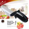 Kitchen Tools Food Scissors Vegetable Scissors Two-In-One Smart Cutting Knife Multi-Functional Kitchen Scissors