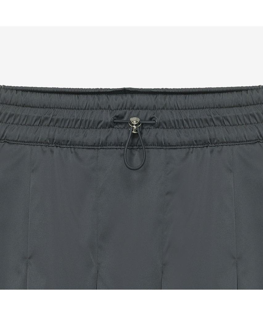 Noseupeiseu Nk6Nr31K Women'S Satin Flare Skirt Charcoal_Grey
