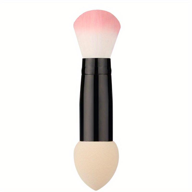 

Professional Foundation Blending Face Brush with Two Heads Blush Cosmetics Makeup Sponge for Women Beauty хакі