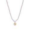 French Retro Opal Pearl Necklace Women's Light Luxury Niche Collarbone Chain Neck Chain