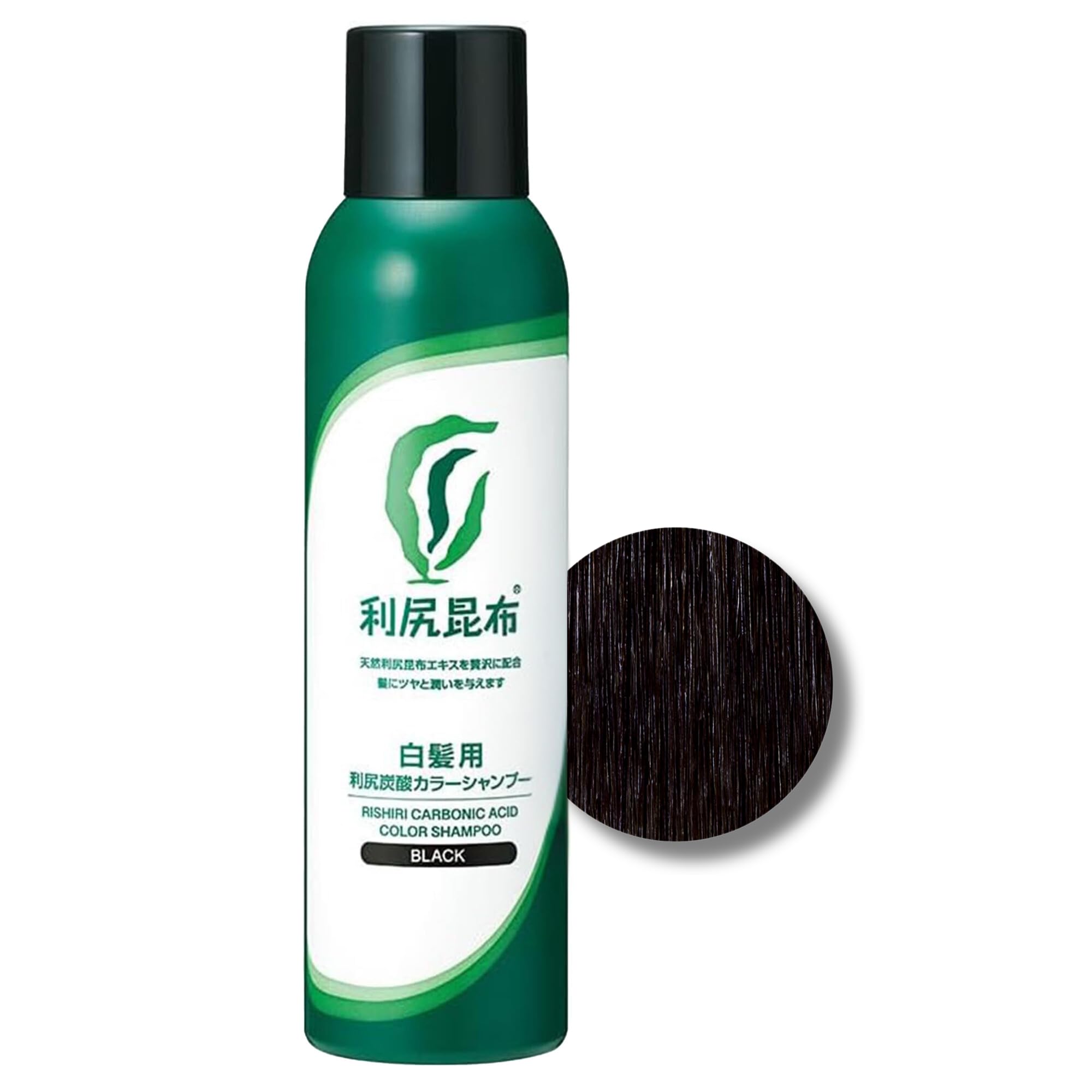 

Sastty (Susti) [For Gray Hair] Rishiri Carbonated Color Shampoo (Black) 180g