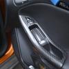 Drei Arten von ABS-Autofensterheber-Panel-Rahmen-Dekorationsabdeckungs-Ordnungsaufklebern für Ford Focus MK 3 4 MK3 MK4 