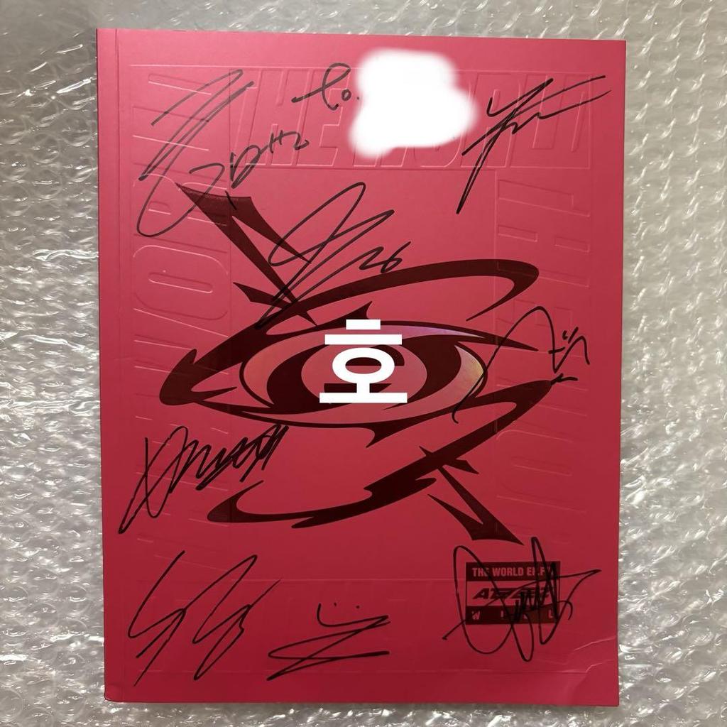 [USED] ATEEZ the World Ep.fin WILL Album Signed by Everyone