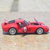 Ferrari 250 GTO 1962 Classic Supercar Simulation Diecast & Toy Vehicles Sounds & Light Pull Back Car 1:32 Alloy Model Birthday Gifts