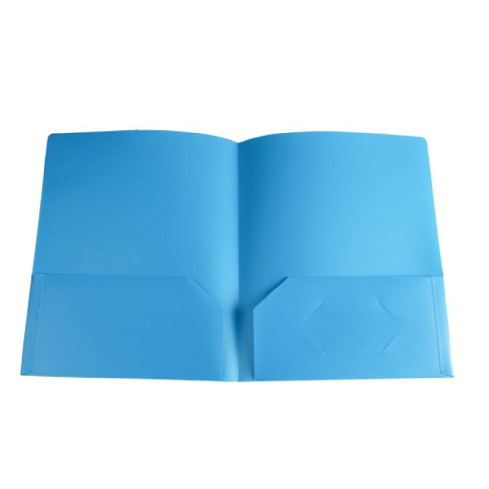 with Pockets A4 File Folder PP Double Sided Pocket Folder Folding Folders  Unisex