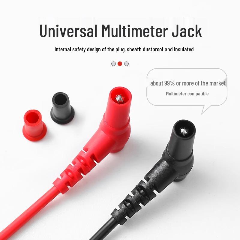 Exclusive Newcomer Multimeter Test Lead Probes with Sharp Steel Tips & Silicone Wire