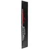 130x21cm Universal PVC Car Reflective Sticker Front Windshield Decorative Decals with Scraper for