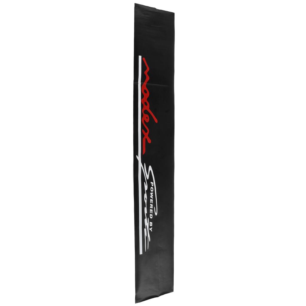 130x21cm Universal PVC Car Reflective Sticker Front Windshield Decorative Decals with Scraper for