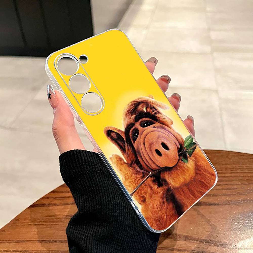 F-Family C-Comedy TV Series ALF Phone Case For SamsungA10,12,20,21S,30,31,40,50,51,52,70,71 Transparent Cover