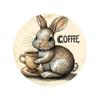 Easter Bunny Easter Egg Party Decorations Wooden Circular Signs Hanging Festival Atmosphere Welcome Doors