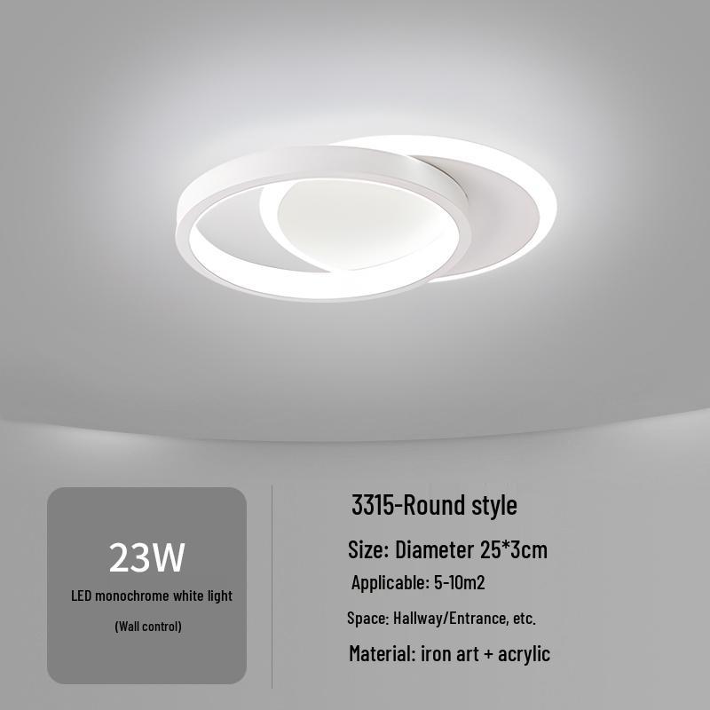 Nordic Corridor & Entrance Lights: Modern Ceiling Lights for Cloakrooms & Balconies