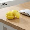 Orange Desk Toy 3D Printed Fidget Toy, Stress Relief Simulated PLA Fake Fruit Model Decoration Ornament for Home Office