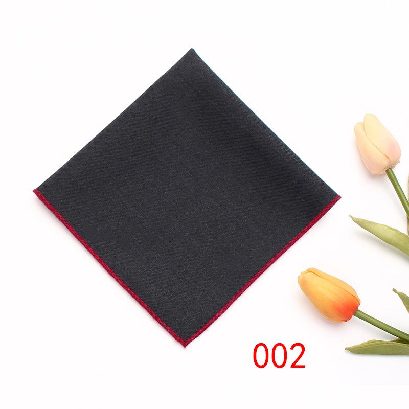 Suit Pocket Towel Men'S British Vintage Plaid Square Towel Wedding Business Suit Shirt Batch Handkerchief