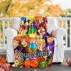 Custom Name Stardew Valley Theme Printed Blanket - Perfect for Couch, Bed, Travel & Outdoor Use | Machine Washable, Cozy & Durable.