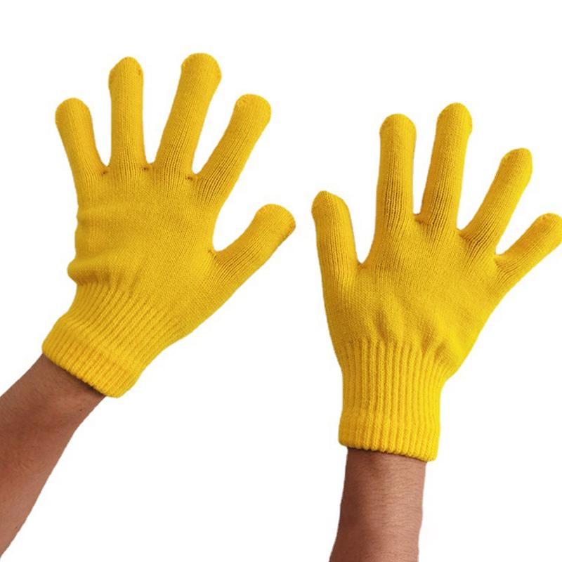Winter Candy Color All-Match Warm Touch Screen Five-Finger Knitted Gloves Unisex