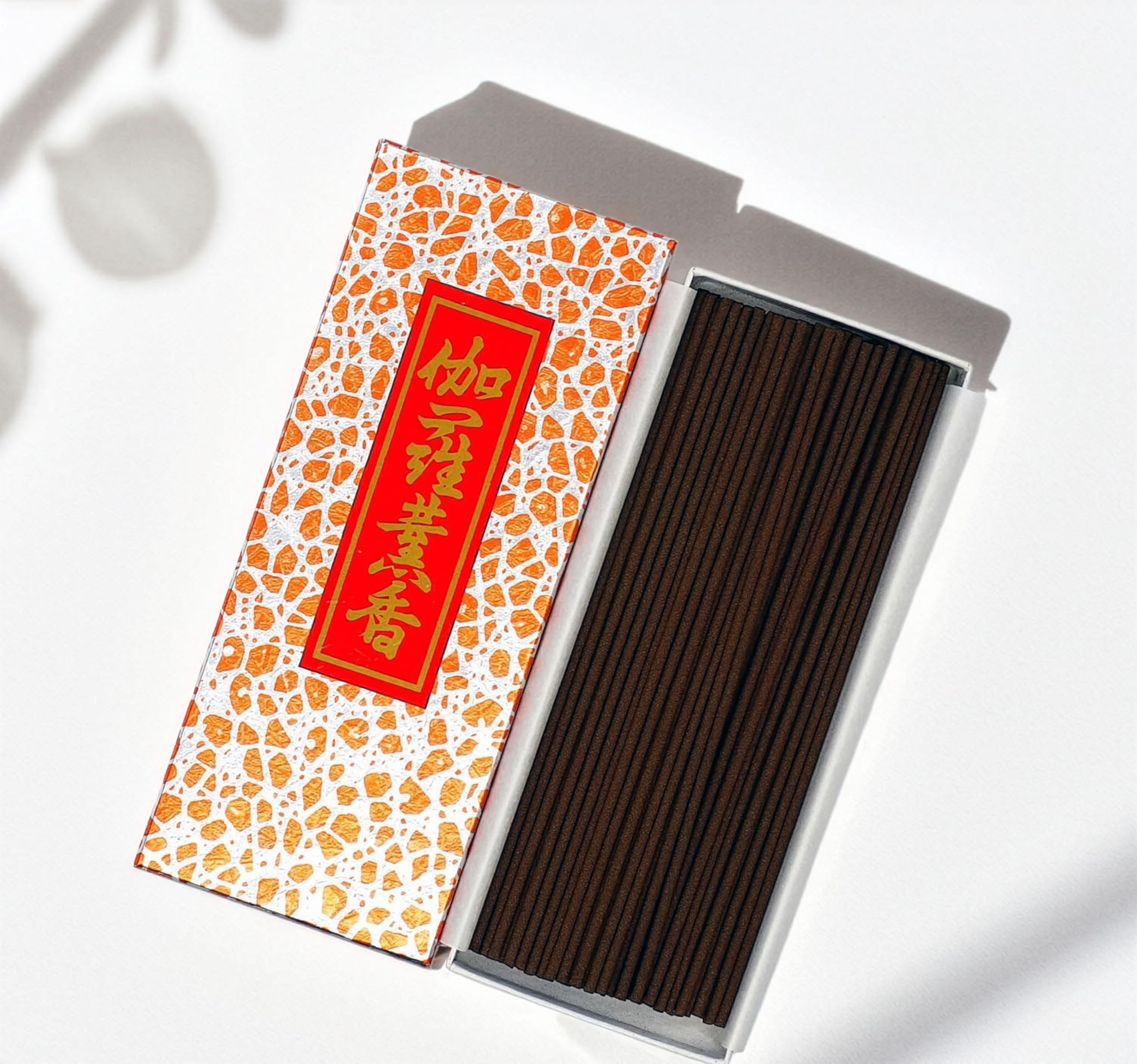 Eirakuya Kyara Incense Sticks, Smoky, Classic Scent, (Small Rose)