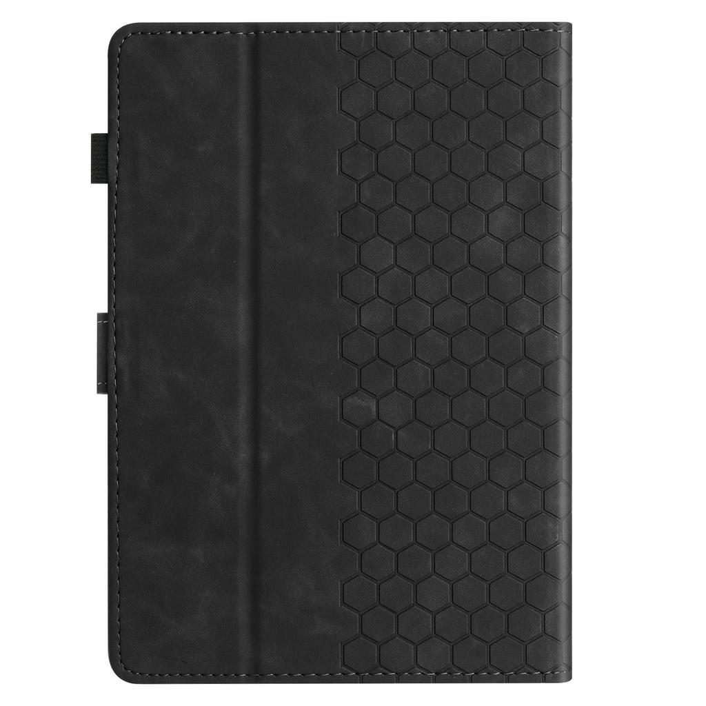 For Amazon Kindle Paperwhite 4 (2018)/3 (2015)/2 (2015)/1 (2015) Case Honeycomb Printed Leather Tablet Cover with Card Slot