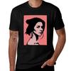 Marina Pop Art Tshirt Basic Crew Neck Short Sleeve Top