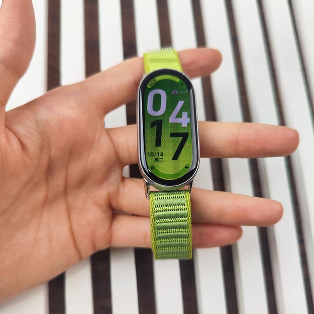 Mountain Nylon Strap for Xiaomi Mi Band 10 9 8 NFC Smart Watch Original Replaceable Bracelet for Xiaomi Mi Band 10 Ceramic Belt