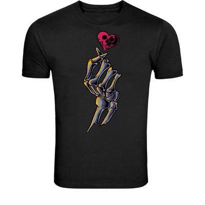 Skeleton Love Forever T-Shirt - Romantic Skull Couple Graphic Tee