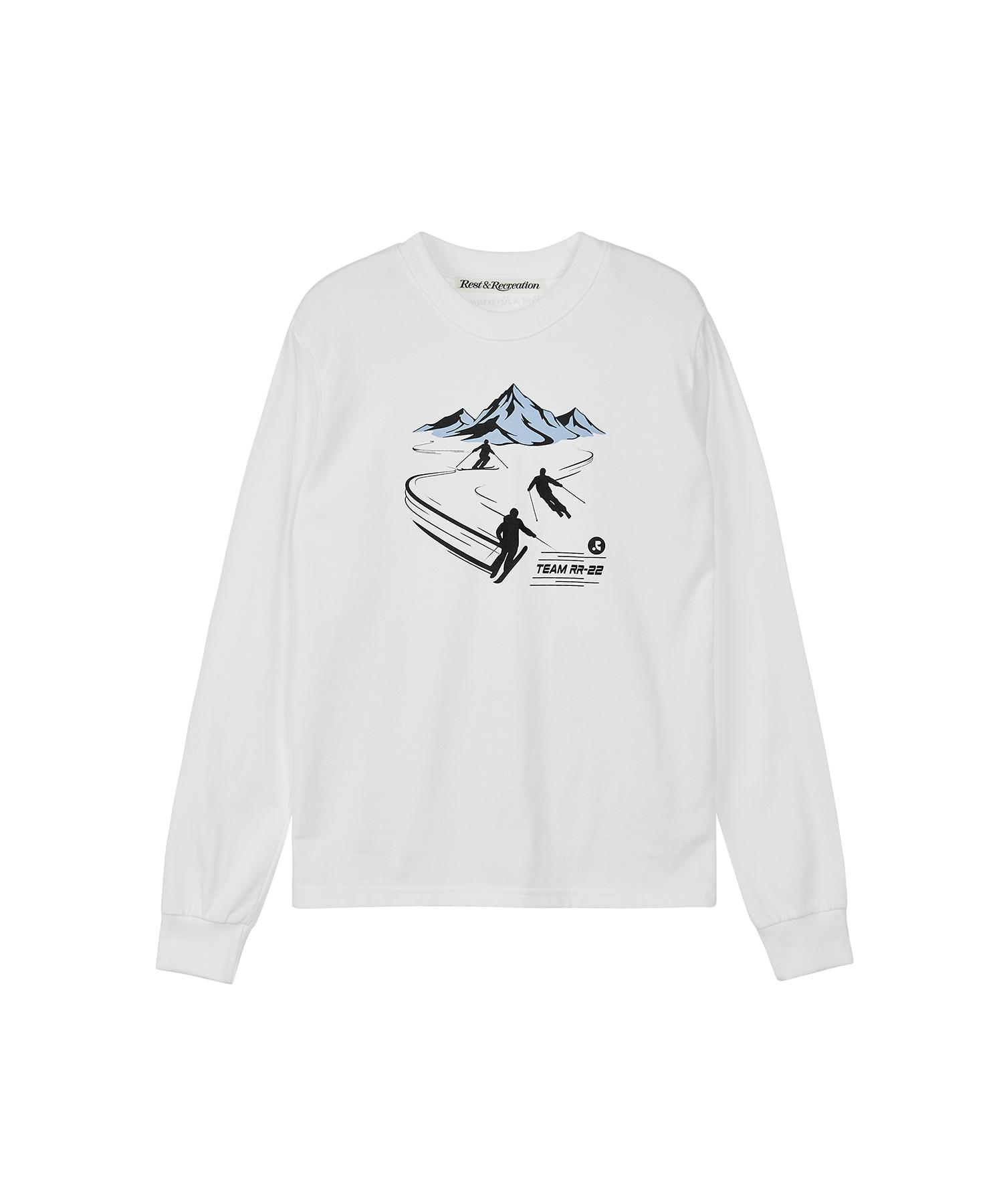 Rest And Recreation 22Team Graphic Long Sleeve T-Shirt - White S