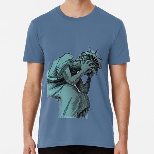 

Statue Of Liberty Tears Size S to 5XL Made in the USA TShirt Unisex T-Shirt M