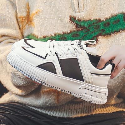 Spring New Men's Sneakers White Casual Shoes White Shoes Men's Shoes Fashion Trend Platform Shoes