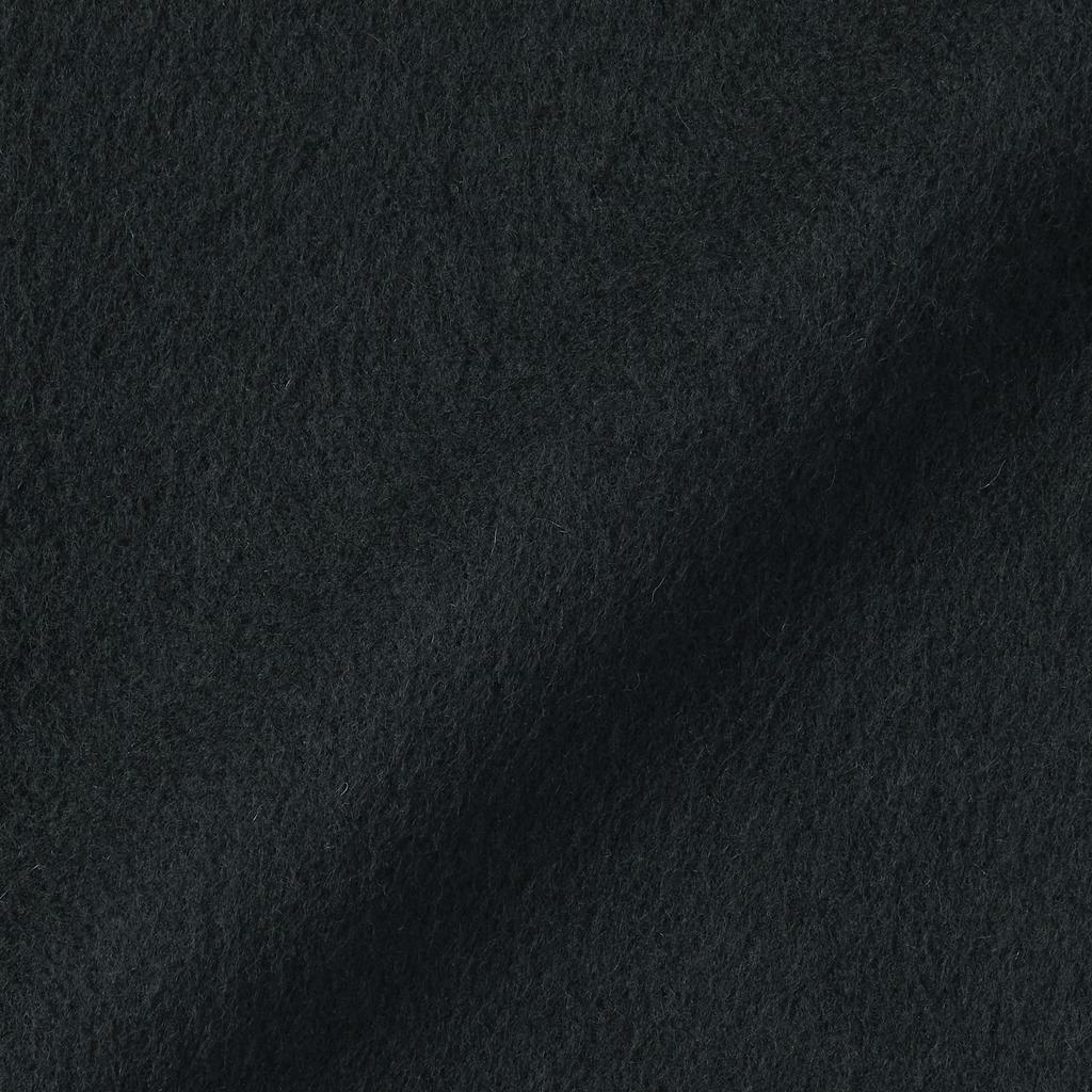 MUJI Jacke aus recycelter Wollmischung Größe BD0ZFA4A Damenmantel, Schwarz, XL,