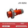 IP67 Waterproof 16A/32A Industrial Plug & Socket, European Standard, 3/4/5-core, Male & Female Connector