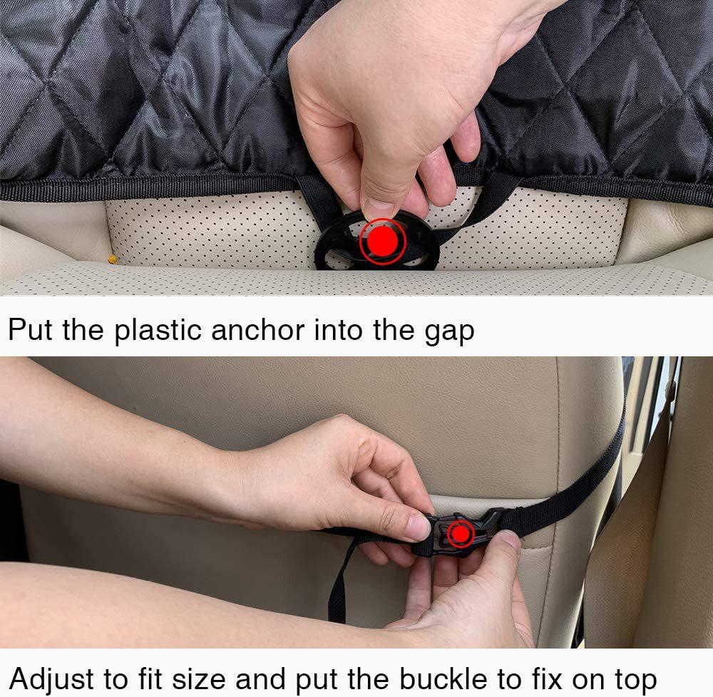 Waterproof Dirt-Proof Dog Car Seat Protector - Rear Cushion