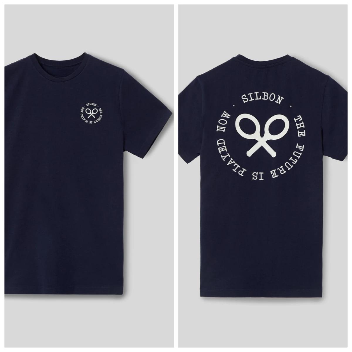 

SILBON Fashion T-shirt for Men Y2K Tops Harajuku Luxury Brand Letter Printing Tee Summer Short Sleeve Tee Oversize Unseix Top M