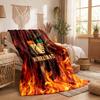 Venezia FC Football Print Flannel Blanket Soft Warm Sofa Bed Throw Blanket For Home Office Bedroom