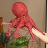 Lebensechte Rote Oktopus Plüschtier Gefüllte Simulation Meerestier Puppe Imitation Plüschtier Weiche Haptik Für Kinder Sammler