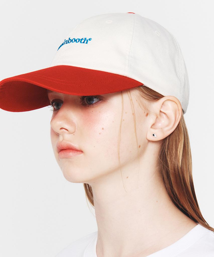 MAINBOOTH Original Mini Logo Ball Cap(Cream)
