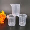 Plastic with Scale Transparent Thickened Beaker Graduated Cylinder Mixing Cups Measuring Cup