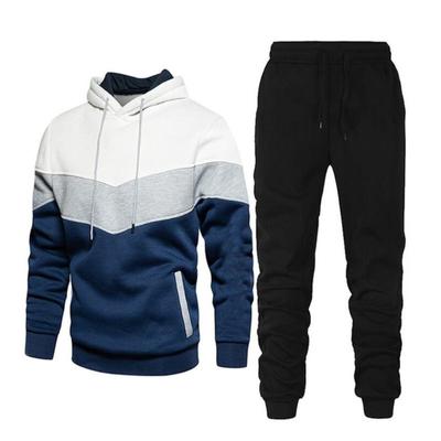 Men's Suit Fashion Men's And Women's Sports Men's Hoodie Casual Fleece Hoodie Pants Set
