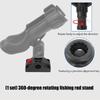 360 Degree Rotating Fishing Rod Holder Kayak Boats Fishing Fix Poles Mount Base Outdoor Fishing Equipment Enduring