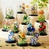 Creative Building Blocks Eternal Flower Bouquet Assembly Blocks Mini Brick Valentine's Day Birthday Gift Kids Toys