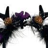 Kids Halloween Heaband Decorations Costume Party Accessories Lightweight Hairband Fashion Headpiece For Women