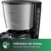 Cafetière filtre - PHILIPS - HD7462/20 - Collection Métal - 1.2L - 1000W - Inox