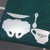 Vintage Teetasse Löffel Metall Stanzformen DIY Scrapbook Papier Karten Album Schablone