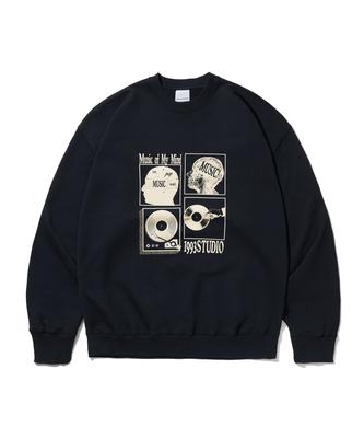 1993STUDIO Recording Studio Sweatshirt_Navy