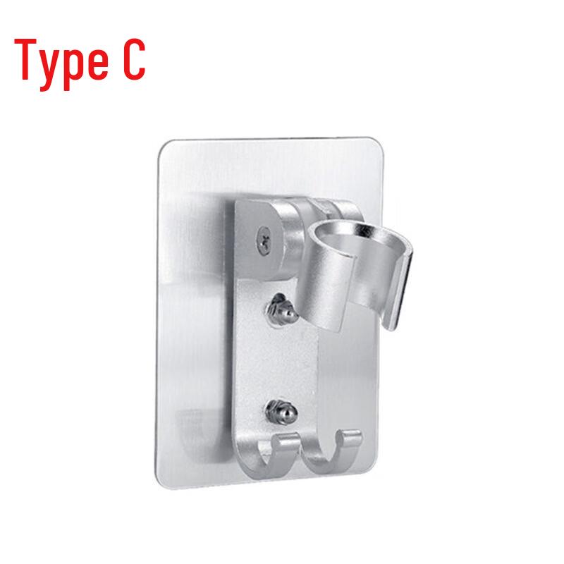 Punch-Free Adjustable Shower Head Holder