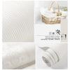 Grey/White/Beige/Pink Shimmer Damask Striped Wallpaper For Bedroom Modern Embossed Texture Wall Paper Roll Home Decor