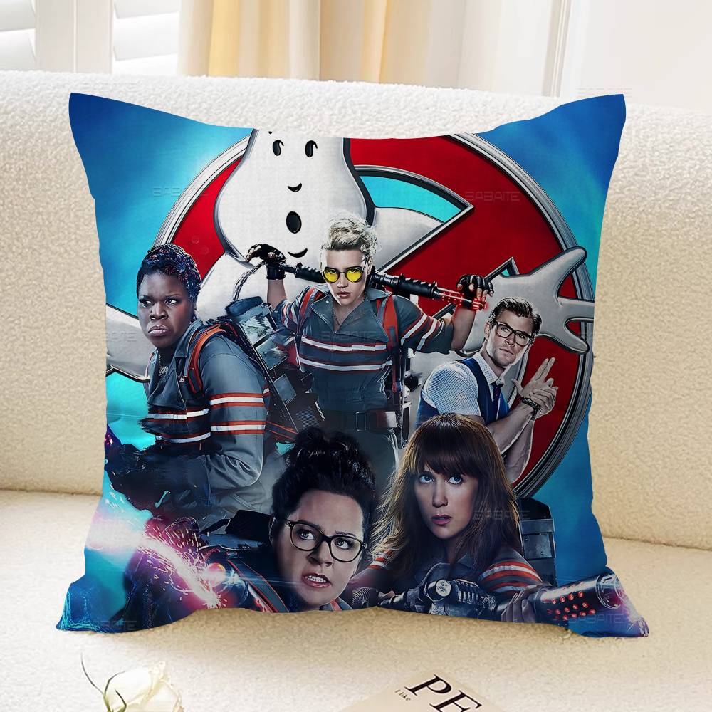 Fantasy G-Ghostbusters Adventure Movies Personalized Pillow Cover Bedroom Wild Party Decor Pillowcase Kid Birthday Shower Gift