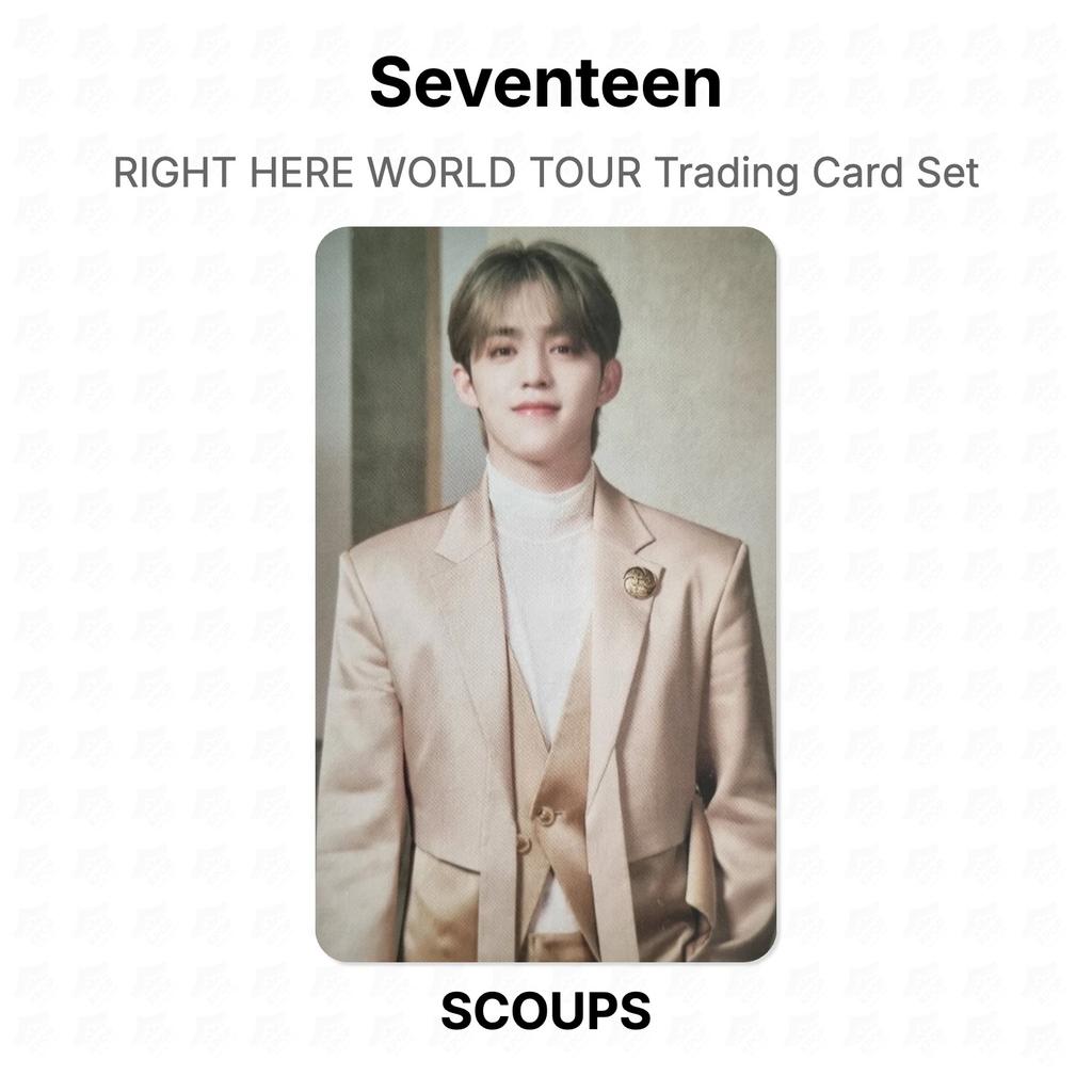 Seventeen RIGHT HERE WORLD TOUR Trading Card Set Official Photocard